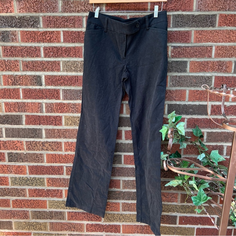 Jones New York Sport Stretch Black Trousers Pants